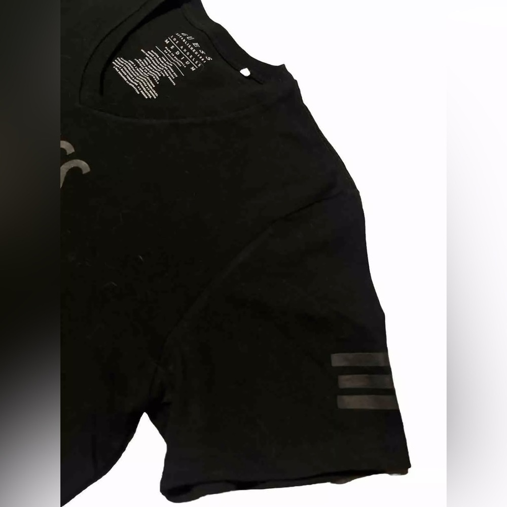GUESS Los Angeles Men’s Short Sleeve T-Shirt Size MEDIUM Black Cotton - Picture 3 of 5